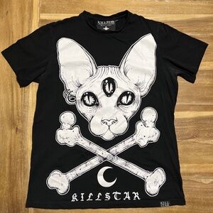 Killstar large t shirt EUC